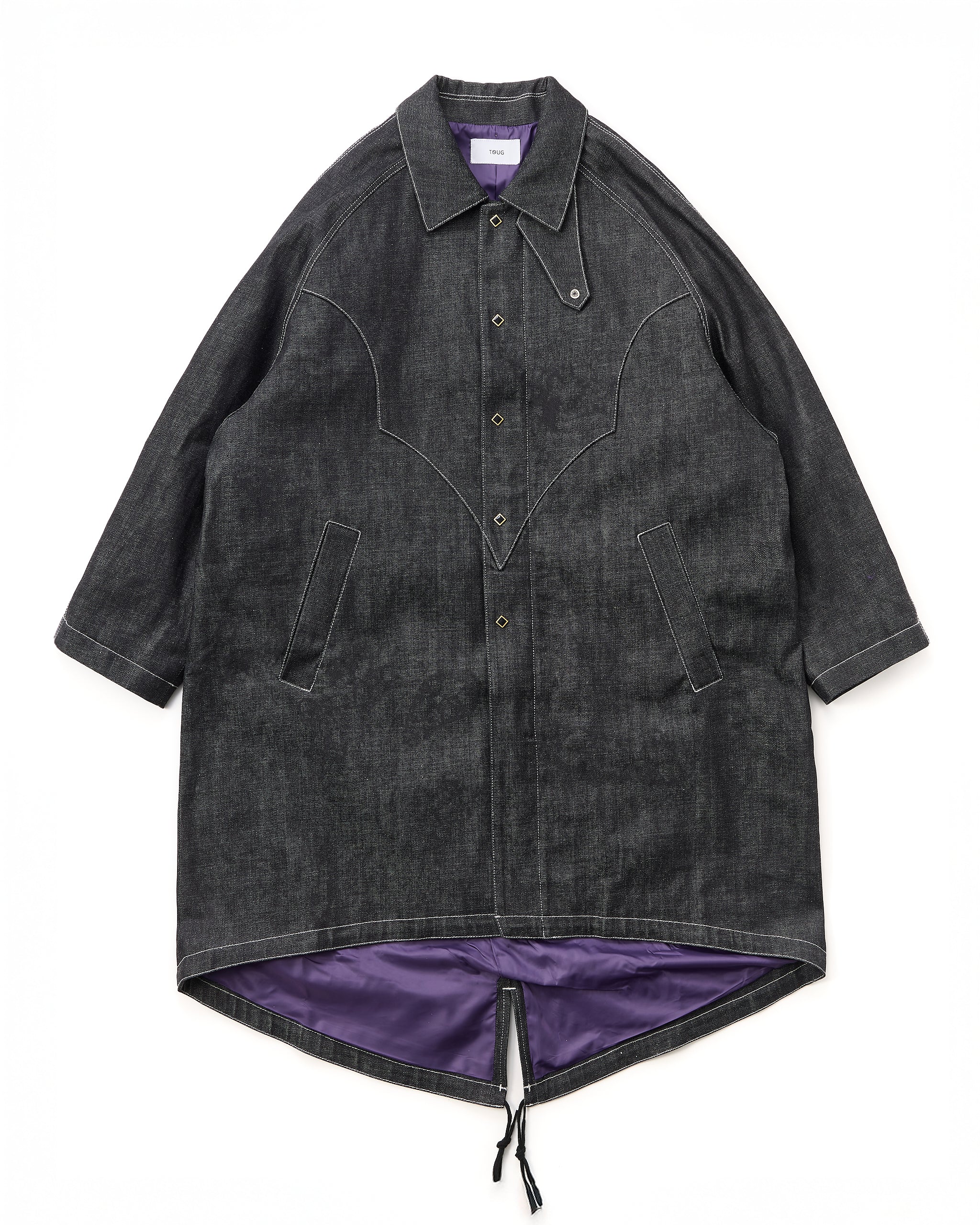OKAYAMA ORGANIC DENIM WESTERN COAT – TSUG
